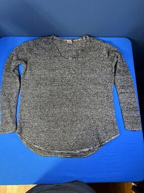 Faded Glory Women’s Marled Shaker Knit Pullover Sweater Size Large